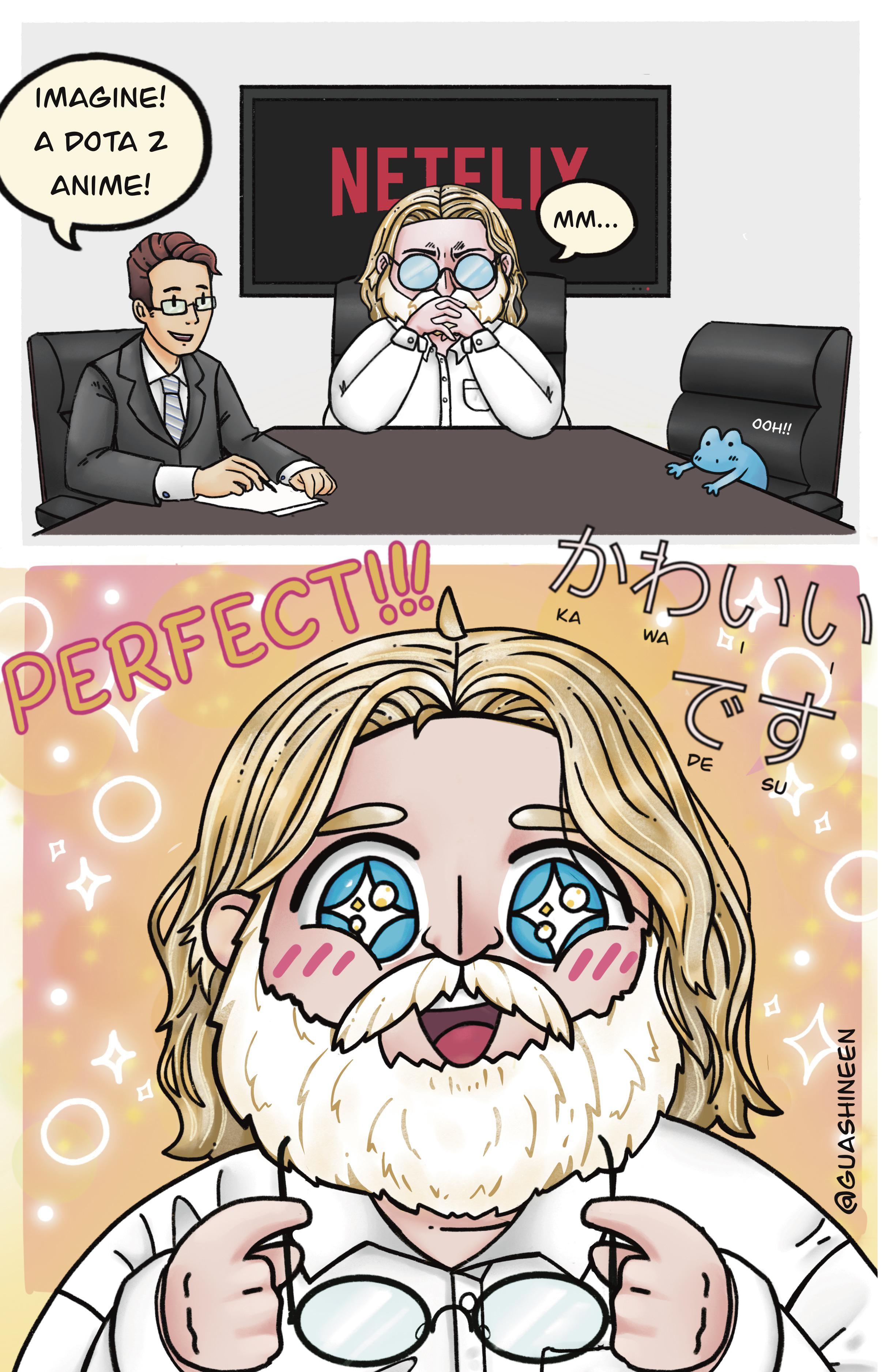 GabeN Anime Comic